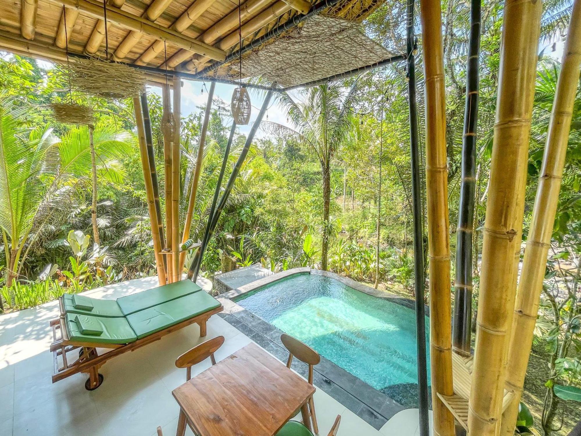 Eco Bamboo Island Bali - Bamboo House #3 Villa Selat Екстериор снимка