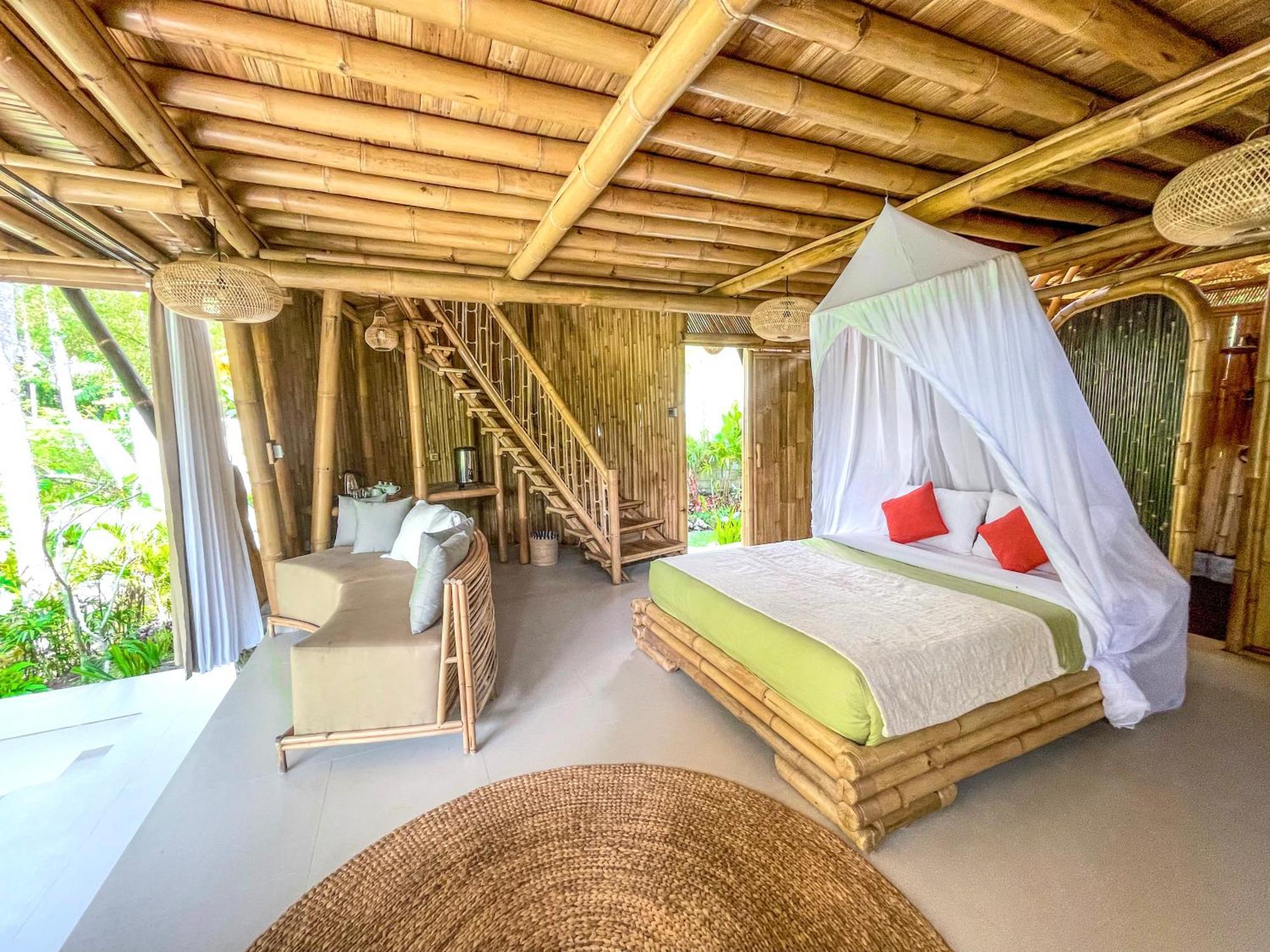 Eco Bamboo Island Bali - Bamboo House #3 Villa Selat Екстериор снимка